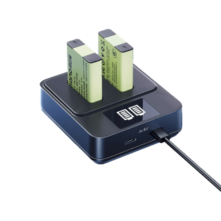 IIano 绿巨能 LIano 绿巨能 NB-13L 相机电池 3.6V 1010mAh 2粒 两电双充套装