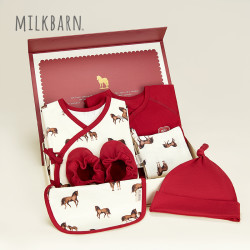 milkbarn 2026新品初生婴儿衣服新生儿礼盒套装宝宝见面礼满月礼