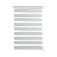 金蝉柔纱帘百叶窗升降卷帘免打孔安装厨房浴室书房飘窗窗帘轨道全套 默认打孔，免打孔配件+30元/副 1平方米 平米