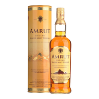 雅沐特（AMRUT）  印度单一麦芽威士忌 700ml 洋酒（礼盒装）