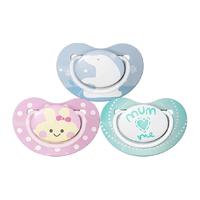 Pigeon 贝亲 新生婴幼儿纷趣安抚奶嘴S号