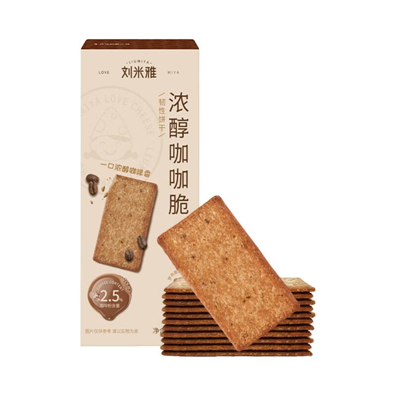 刘米雅 咖咖脆饼干 120g