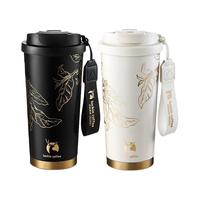 瑞幸咖啡 coffee咖啡 新款304不锈钢咖啡杯保温保冷随行便携水杯360ml