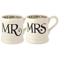 EMMA BRIDGEWATER 黑吐司图案 陶瓷马克杯
