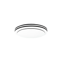 雷士 NVC Lighting照明 )LED吸顶灯现代简约风格灯饰双层发光灯饰书房卧室灯具圆灯24w三色