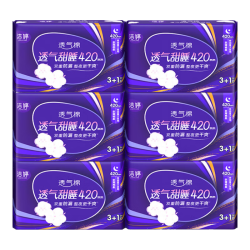 洁婷 透气棉420mm24片