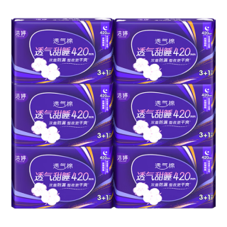 88VIP：洁婷 透气棉420mm24片