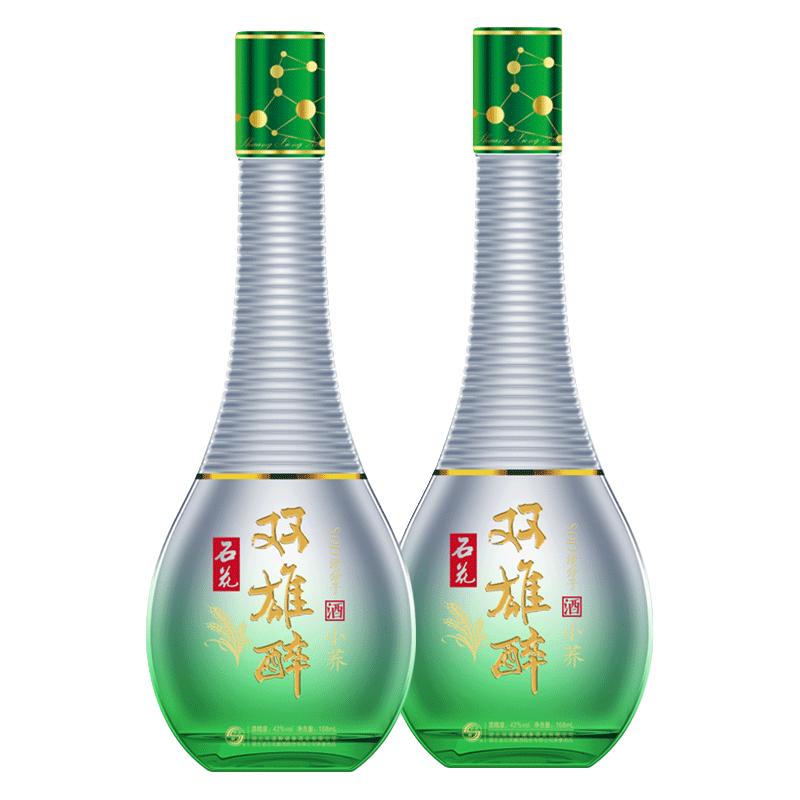  石花 纯粮酿造 白酒  荞香型 包装 168ml 42度