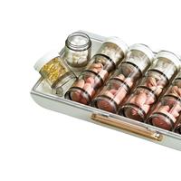 KAWASIMAYA 川岛屋 药盒便携一周七天一日三餐迷你小号装药盒子随身药品分装盒 单个药瓶3格(白色)