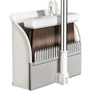 佳帮手 扫把簸箕 双层梳齿折叠收纳