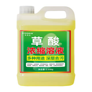 移动端、京东百亿补贴：可其氏 高浓度草酸清洁剂 厕所瓷砖清洁剂开荒保洁去水泥强力去污洁厕液 2500ml 1瓶 浓缩草酸溶液