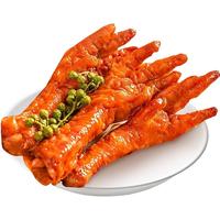 板牙妹妹 虎皮鸡爪零食香辣卤香虎皮凤爪熟食鸡脚卤鸡爪夜宵充饥下酒菜小吃