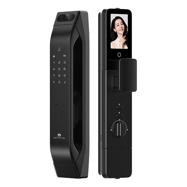 德施曼 Q5MPro 3D人脸识别 高端黑 智能锁