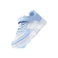 361°童鞋男女童运动休闲板鞋2024夏季大网孔透气舒适中大童运动鞋 361度白/幻象蓝 34码