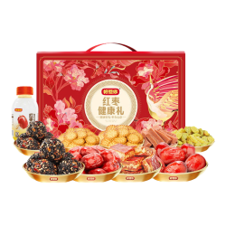好想你 _ 红枣坚果年货礼盒 新疆特产零食大礼包零食整箱装新年 红枣礼1832g