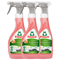 清洁收纳：Frosch 西柚厨房重油污清洁喷剂 500ml*3 德国原装进口