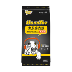 汉优 发酵成犬粮泰迪金毛拉布拉多萨摩耶比熊哈士奇全价狗干粮狗粮肠胃 发酵成犬8kg