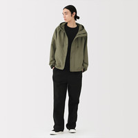 MUJI/無印良品 不易沾水 男士登山外套