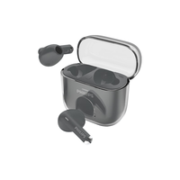 飞利浦(PHILIPS)TAT1158真无线运动跑步重低音蓝牙耳机手机通话降噪耳麦 黑色