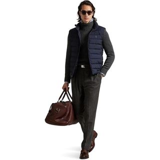 Polo Ralph Lauren保罗拉夫劳伦男士羽绒马甲背心 25年秋冬新品保暖奢侈品潮牌时尚 蓝色Collection Navy XL