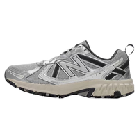 NEW BALANCE NB 410 减震透气低帮系带休闲运动跑步鞋男女同款 银色 MT410KR5 MT410KR5-2E 43（脚长27.5cm）