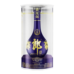 郎酒 青花郎 53度四川酱酒 佳节自饮礼盒送礼 高端礼盒白酒 53度 500mL 1盒 单瓶装