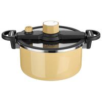 德世朗钛珐琅搪瓷压力锅家用多功能微压锅炖煮锅汤锅燃气电磁炉通
