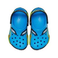 卡骆驰crocs经典怪物卡车小洞洞鞋轻便舒适儿童洞洞鞋/211305 霓虹海蓝-4OS 28 (165mm)