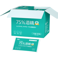 Deeyeo 德佑 酒精湿巾 1片*100包