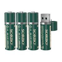 Sorbo 硕而博 5号碱性电池 1.5V 500mAh 4粒装