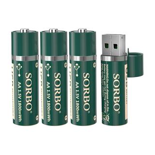 Sorbo 硕而博 5号碱性电池 1.5V 500mAh 4粒装