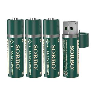 Sorbo 硕而博 5号碱性电池 1.5V 500mAh 4粒装