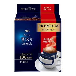 AGF 挂耳黑咖啡 香浓摩卡 8g*14袋 红色香浓摩卡-14包