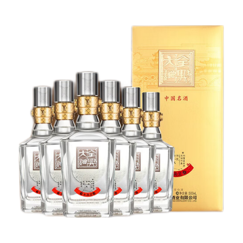 Quanxing Daqu/全兴大曲高档收藏酒浓香型白酒箱装【报价价格评测怎么样