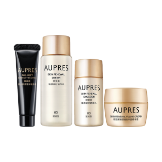 AUPRES 欧珀莱 精华5ml+精华水30ml+乳20ml+面霜10g