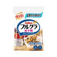 卡乐比 早餐水果燕麦片 减糖味50克 日本进口食品 方便代餐  独立小包装