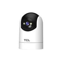 TCL4G监控器摄像头家用室内无线家庭无需wifi网络手机远程360度无死角带夜视全景流量卡插卡监控 内置流量卡+无需宽带+64G内存卡
