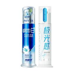 冷酸灵 抗敏感牙膏套装极地白泵式薄荷口气清新牙膏官方旗舰店正品
