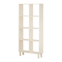  YESWOOD/源氏木语 实木 儿童书柜  0.75米双层儿童书柜(不带腿) 长750mm;宽230mm;高750mm 2层