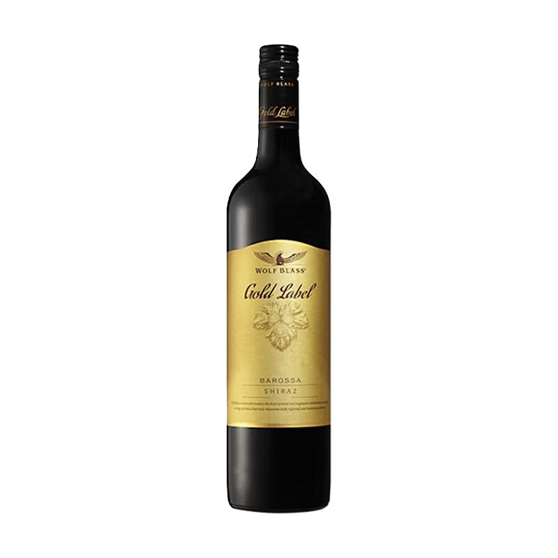 WOLF BLASS 纷赋 金标 澳大利亚设拉子干型红葡萄酒 750ml