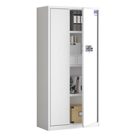 中伟 电子保密柜档案柜资料柜加厚钢板通体双节大型密码锁钢制保险柜办公柜文件柜不带抽