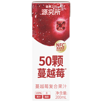 源究所 益果之力 源究所蔓越莓果汁12瓶
