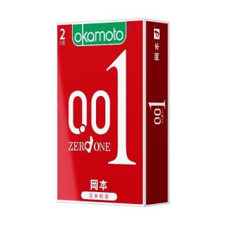 OKAMOTO 冈本 001标准版 安全套尝鲜装 001*2只+skin*8+赠润滑液*2包