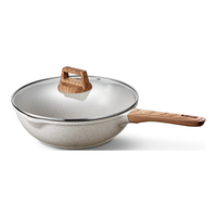 Midea 美的 CL28Z04 炒锅(28cm、不粘、有涂层、铝合金、米白色)