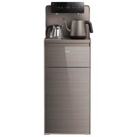 Midea 美的 茶吧机饮水机2024家用全自动智能高端下置水桶 1619-玄武灰