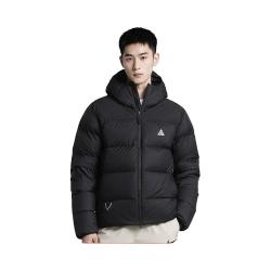 NIKE 男短款连帽 ACG防风拒水 冬季保暖 运动棉服FV8911-010黑L