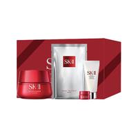 SK-II 护肤套装神仙水小灯泡大红瓶精华补水保湿 520礼物送女友礼物 赋能焕采精华霜礼盒2