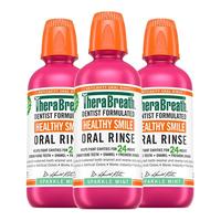 TheraBreath 凯斯博士预防防蛀漱口水清新口气持久留香无酒精温和
