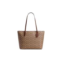 COACH/蔻驰 4455 PVC配皮 中号 女士单肩手提托特包