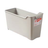 Citylong 禧天龙 厨房收纳盒下水槽柜子收纳盒带滑轮多功能收纳箱缝隙零食收纳筐 明白缝隙收纳箱-1个装